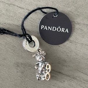 Authentic Pandora Disney Mickey 90th Anniversary Charm